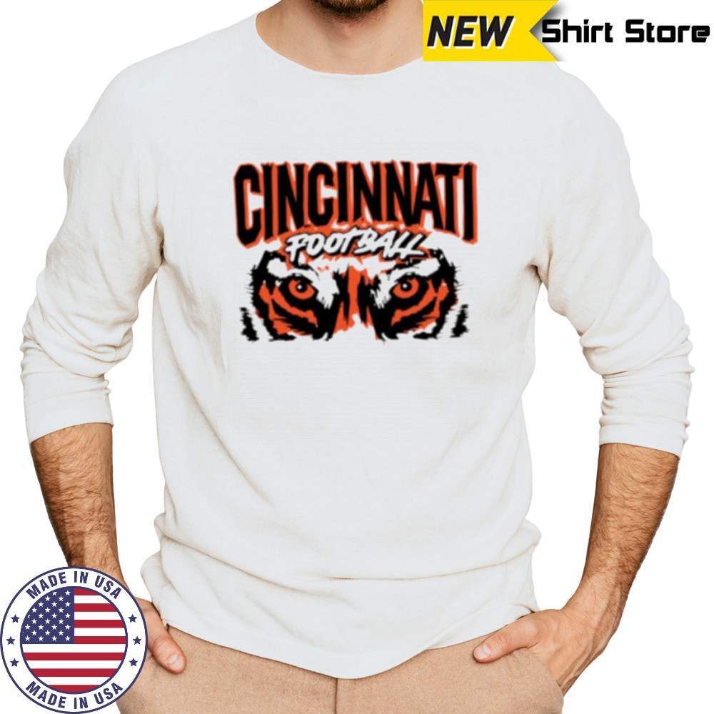 Cincinnati Bengals Football grunge retro shirt Long Sleeved