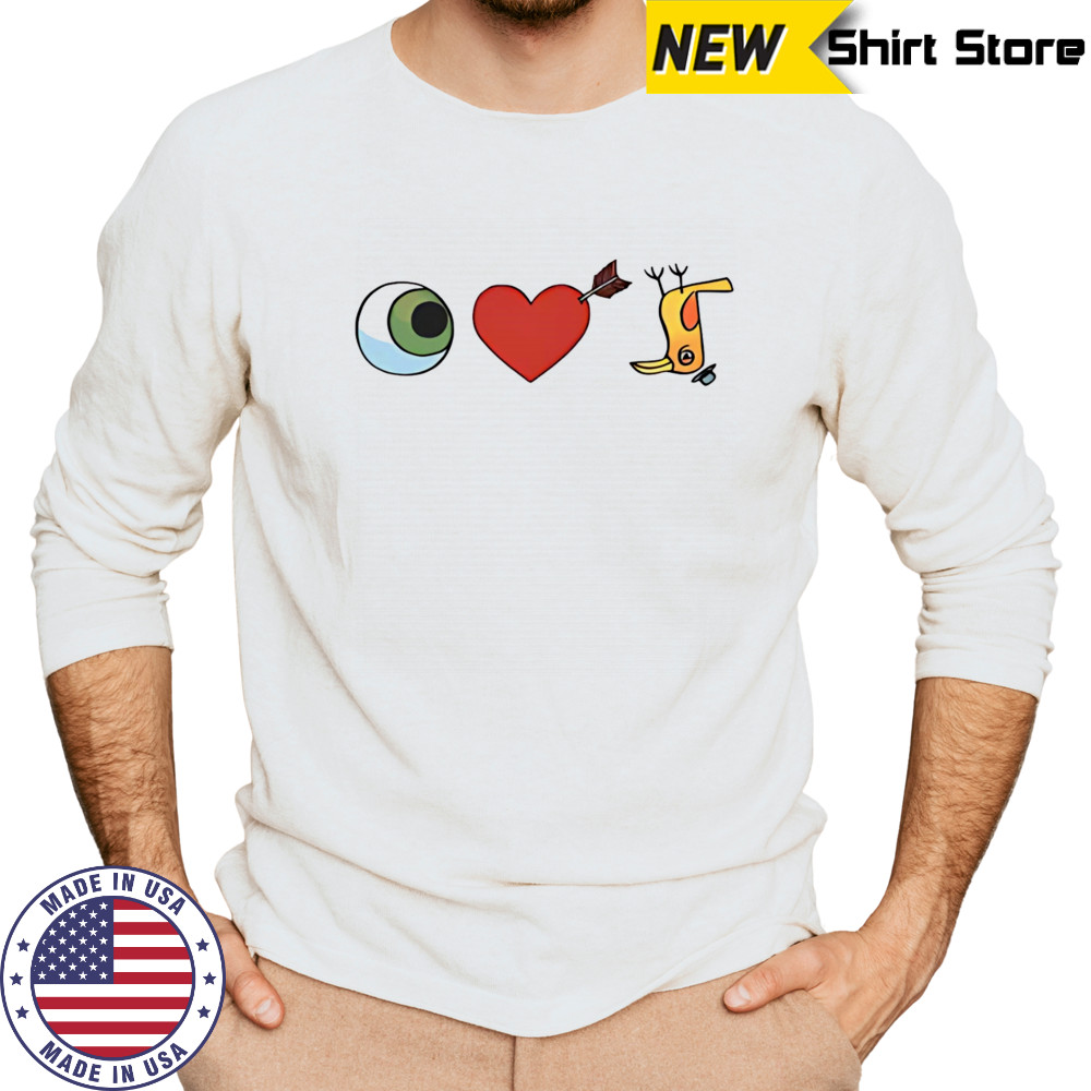 Eye Heart Bird shirt Long Sleeved