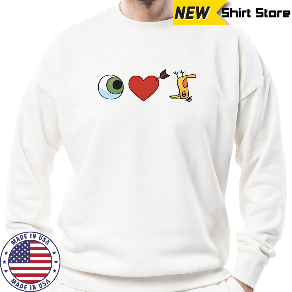 Eye Heart Bird shirt Sweatshirt