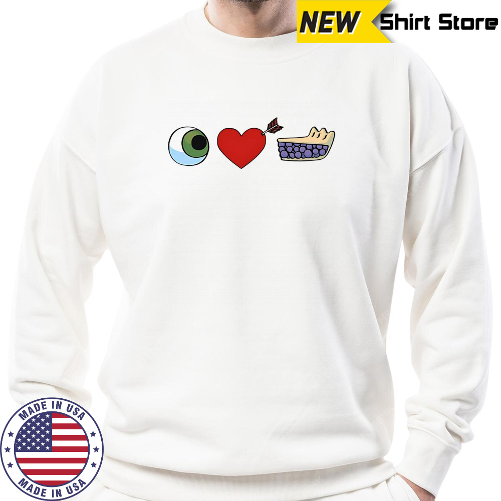 Eye Heart Pie Bizarro shirt Sweatshirt