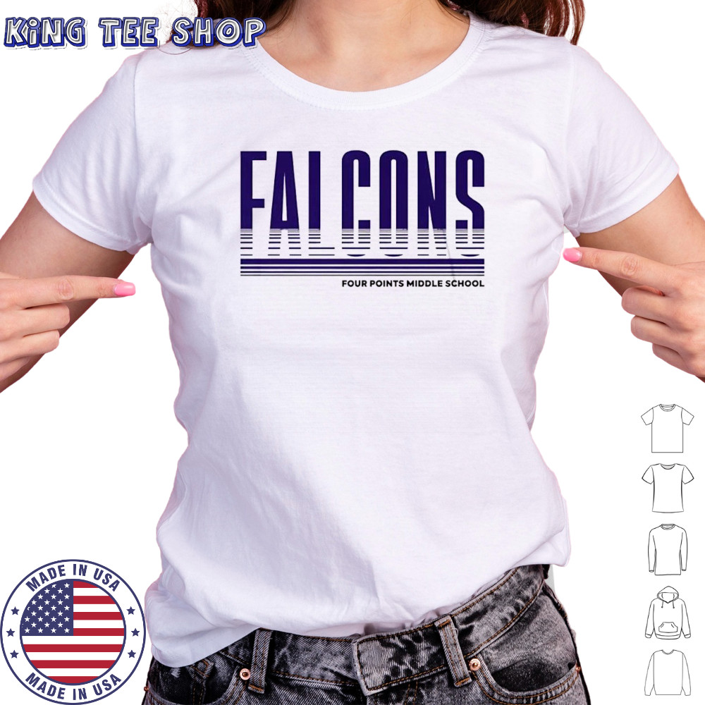 Falcons Four Points Middle School shirt Women's T-shirt