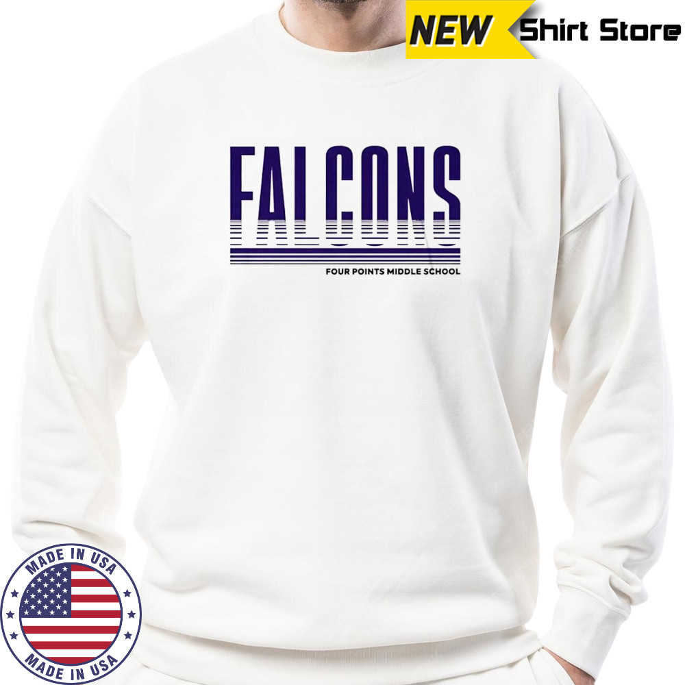 Falcons Four Points Middle School shirt Sweatshirt