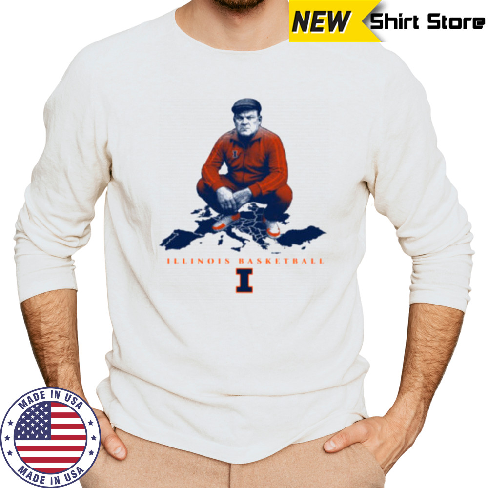 Illinois Basketball Bradimir T Shirt Long Sleeved