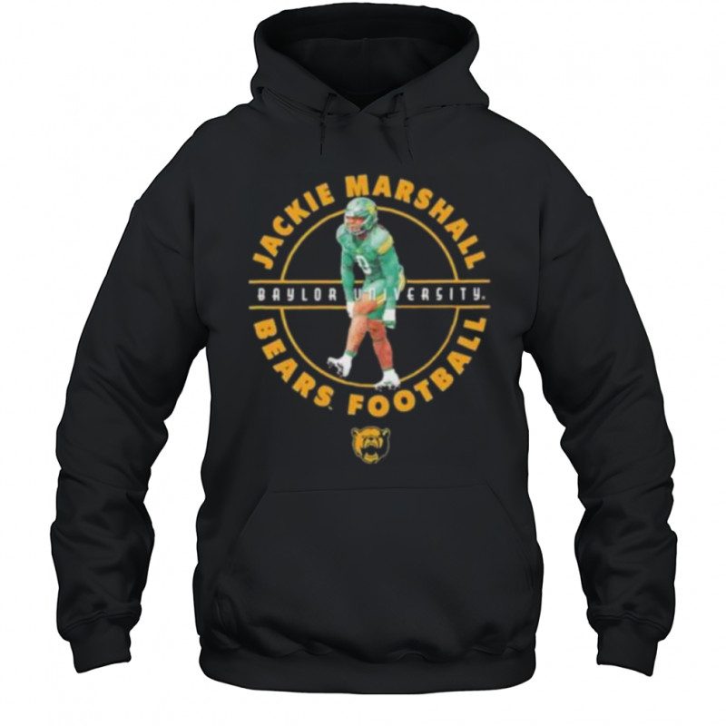Jackie Marshall illustrated Baylor Bears football shirt Hoodie