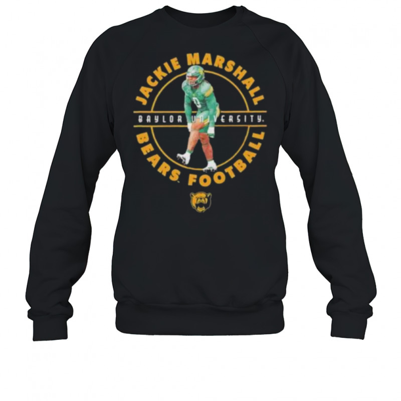 Jackie Marshall illustrated Baylor Bears football shirt Sweatshirt