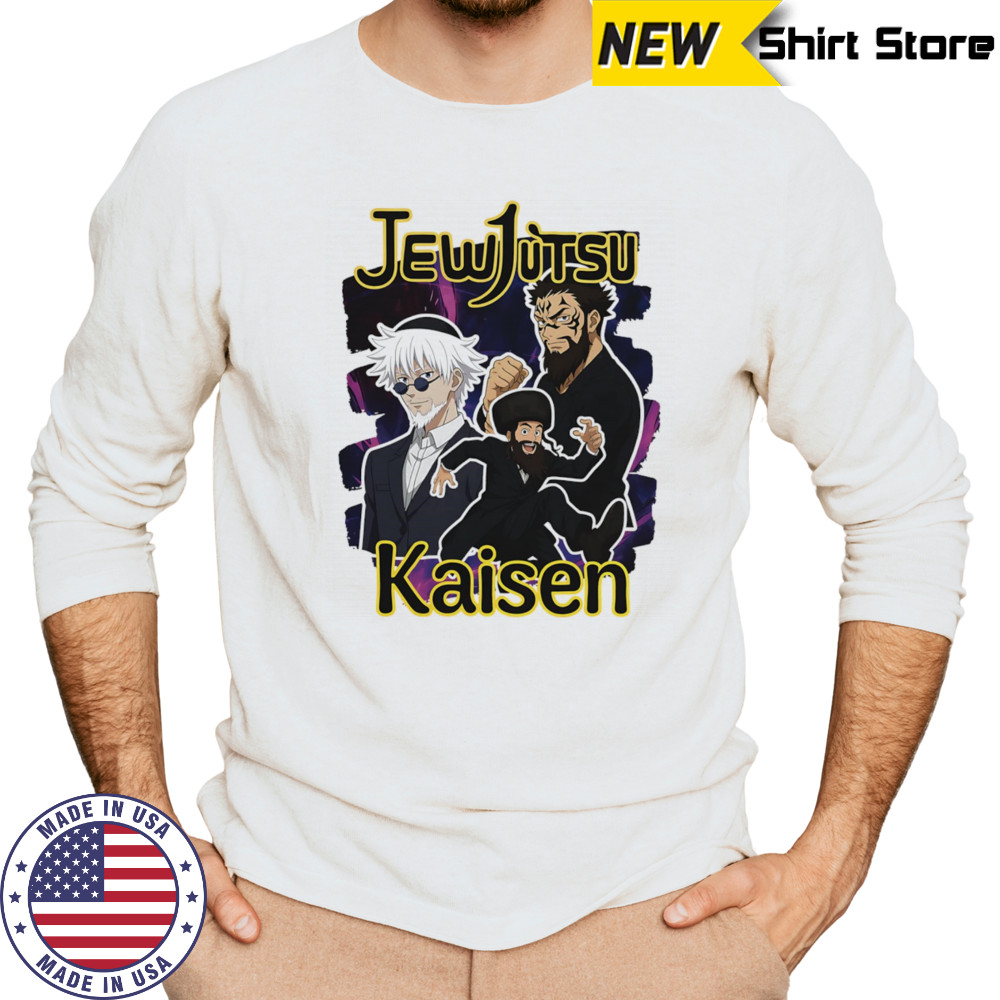 JewJutsu Kaisen Gojo Satoru shirt Long Sleeved