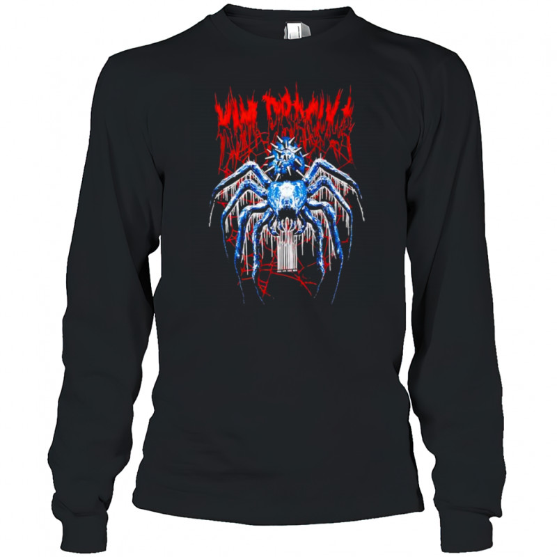 Kim Dracula Spiked Spider shirt Long Sleeved