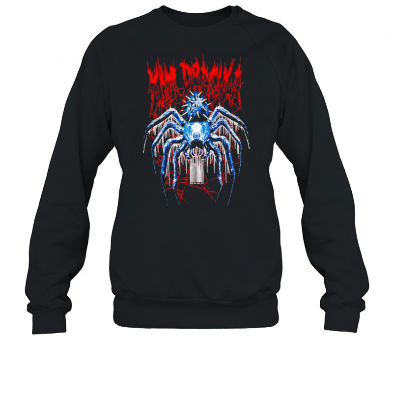 Kim Dracula Spiked Spider shirt Sweatshirt