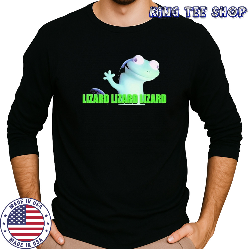 Lizard Lizard Lizard Shirt Long Sleeved