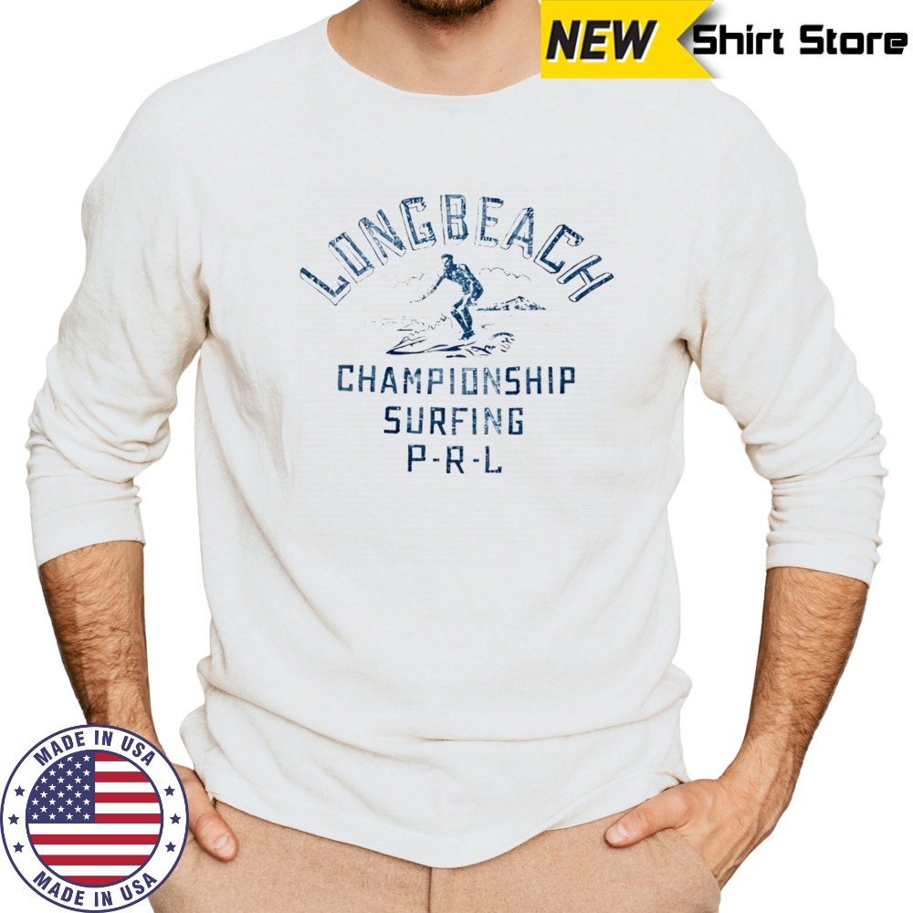 Long beach championship surfing PRL shirt Long Sleeved