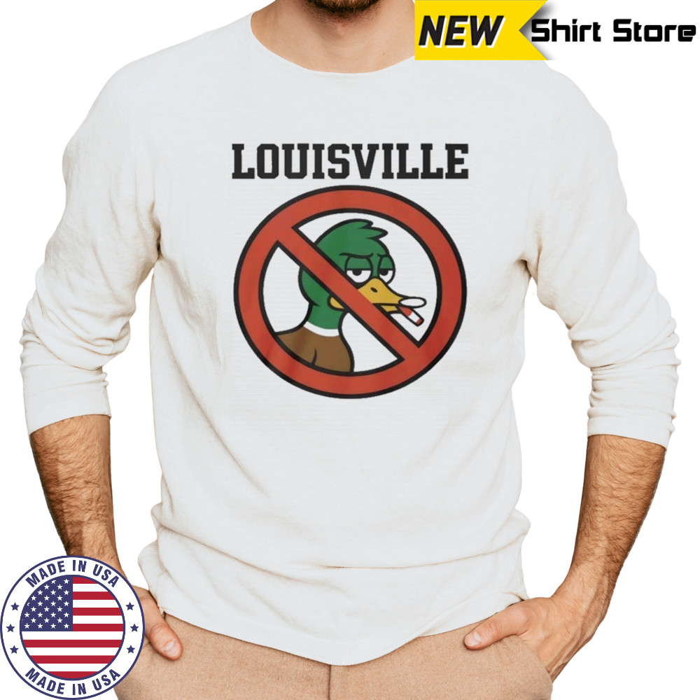 Louisville No Smoking Duck T-Shirt Long Sleeved