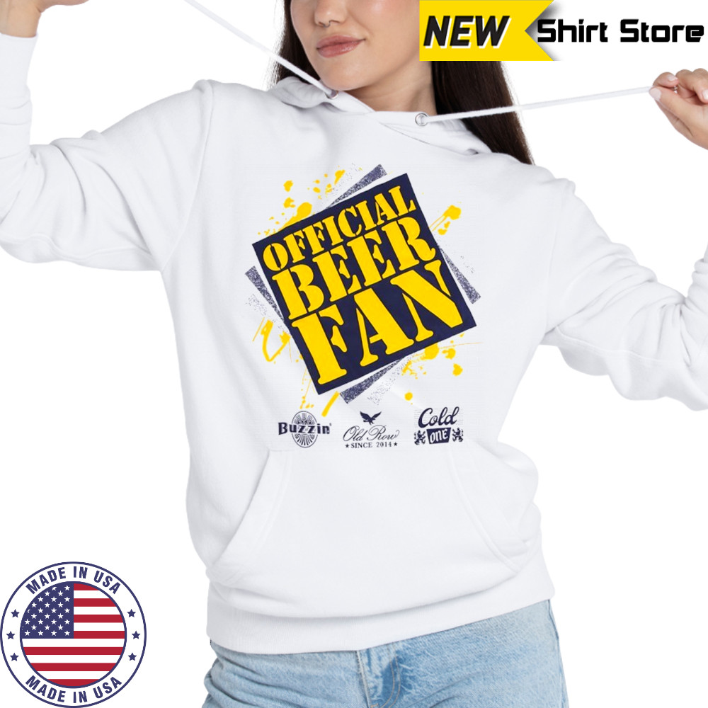 Official Beer Fan Shirt Hoodie