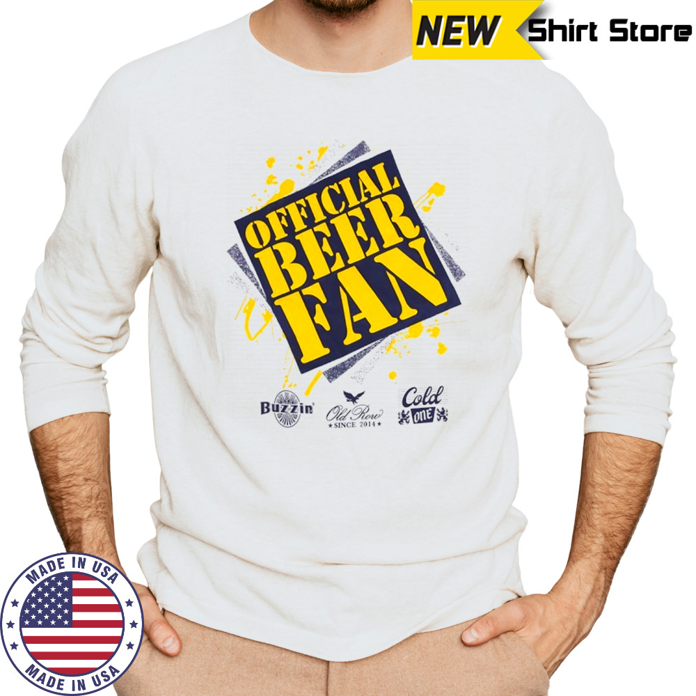 Official Beer Fan Shirt Long Sleeved