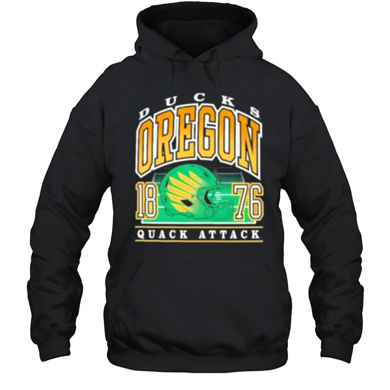 Oregon Ducks 1876 Quack Attack Shirt Hoodie
