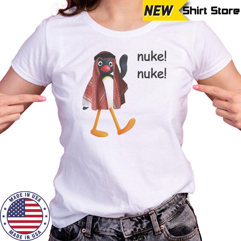 Penguin nuke nuke shirt Women's T-shirt