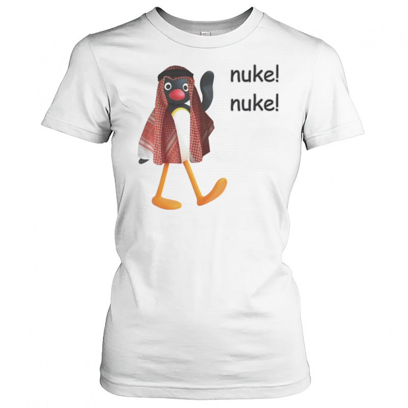 Penguin nuke nuke shirt Women's T-shirt