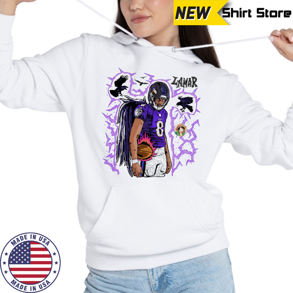 Ravens Lamar shirt Hoodie