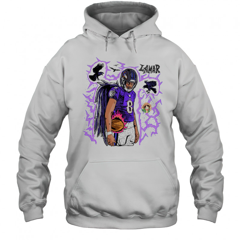 Ravens Lamar shirt Hoodie