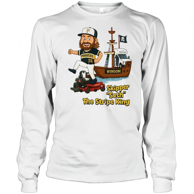 Skipper seth the stripe king shirt Long Sleeved