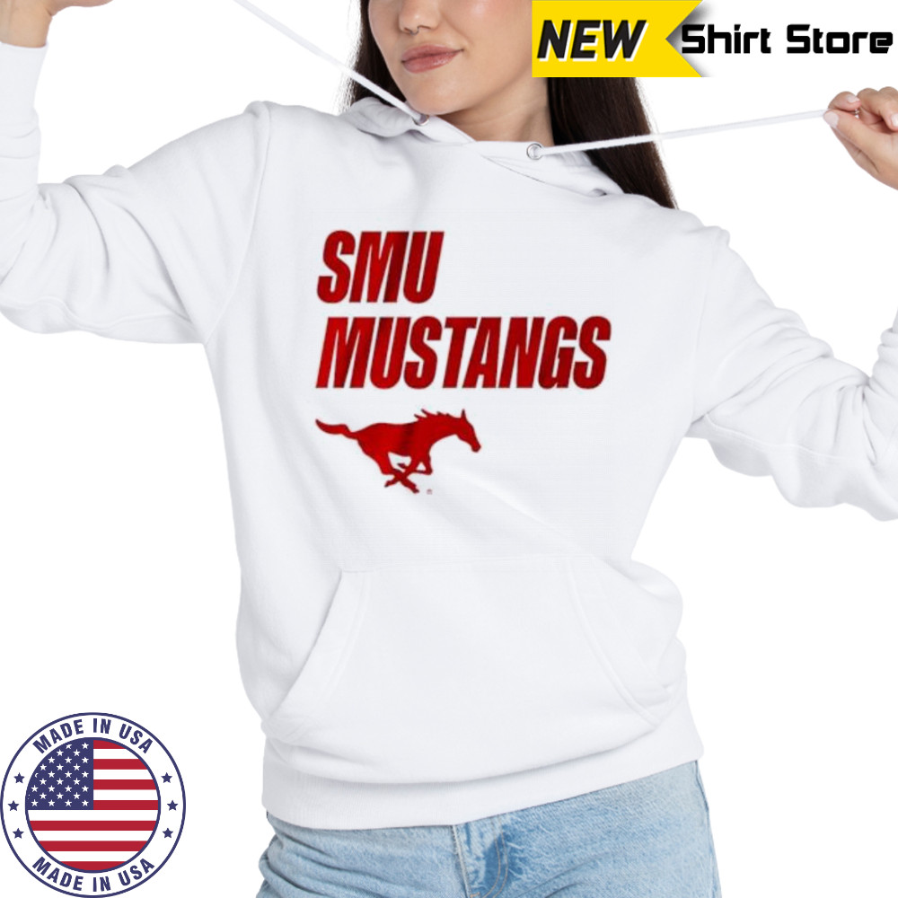SMU Mustangs logo shirt Hoodie