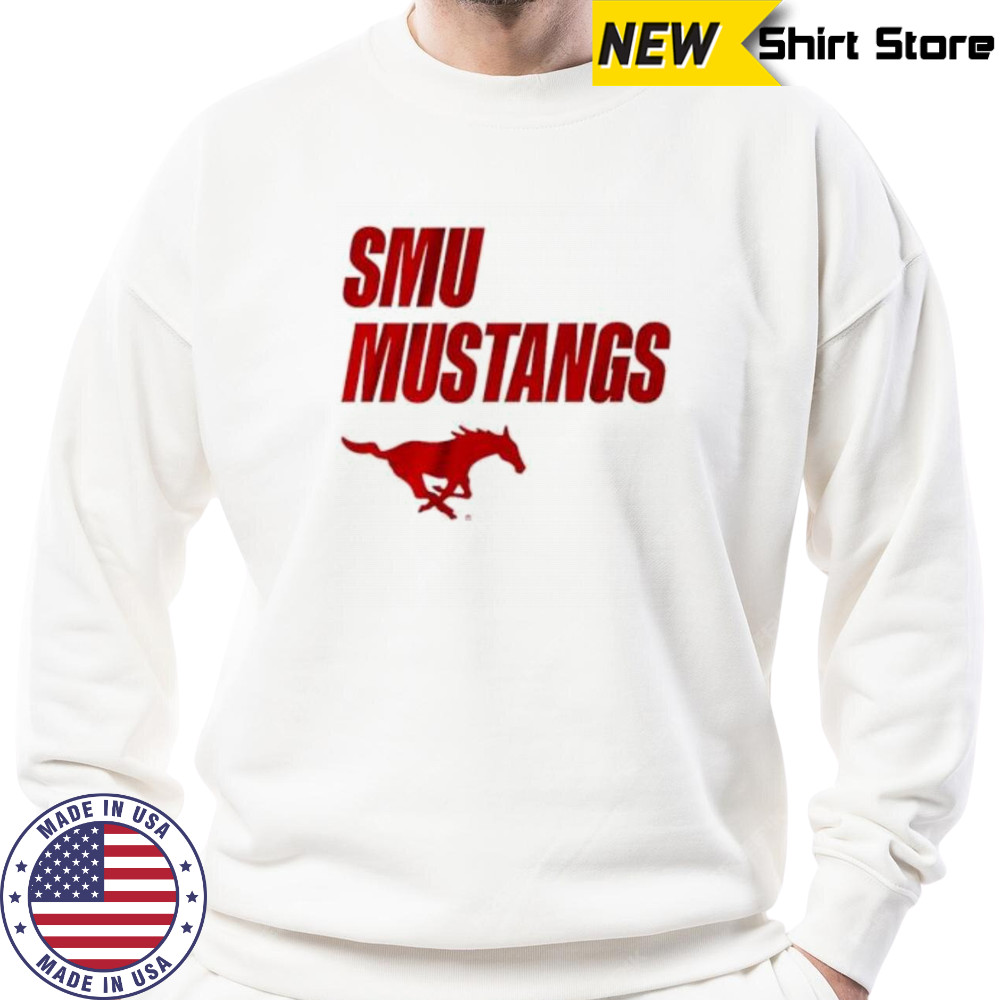 SMU Mustangs logo shirt Sweatshirt