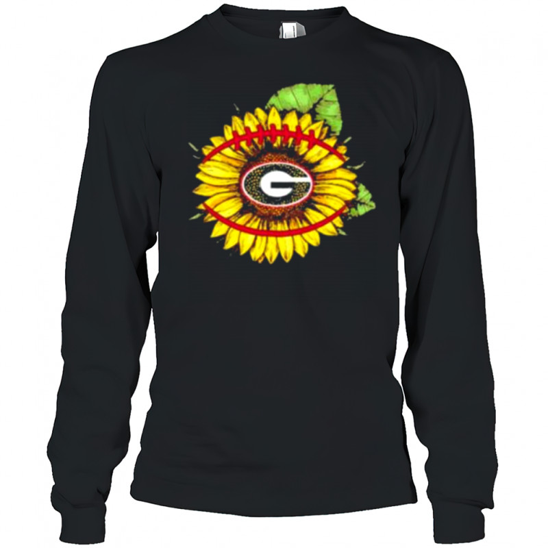 Sunflower X Georgia Bulldogs Shirt Long Sleeved