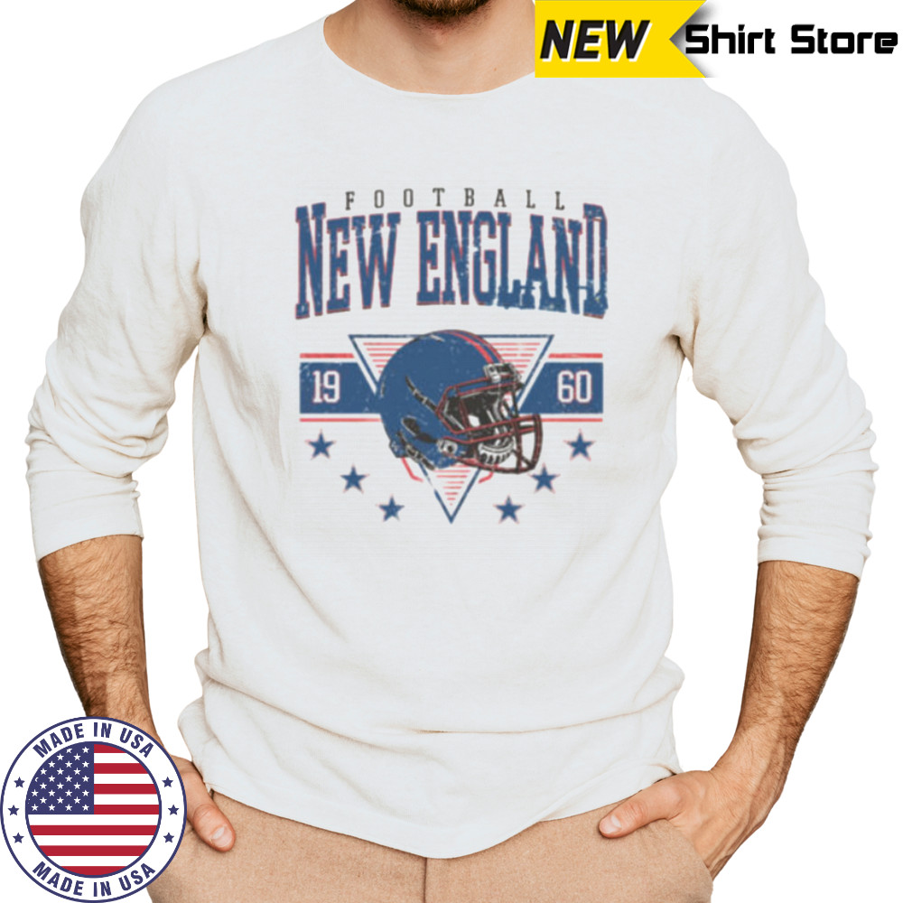 Vintage style New England Football shirt Long Sleeved