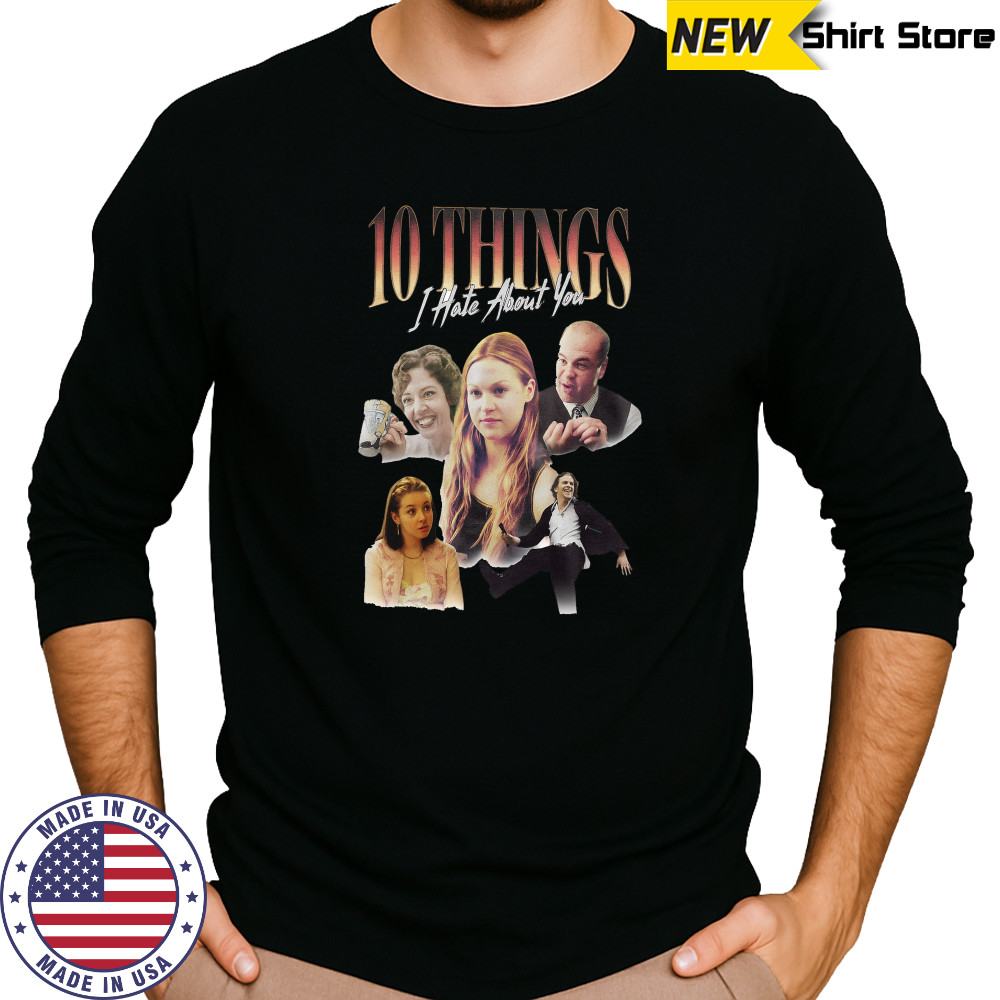 10 Things I Hate About You 90s T-Shirt Long Sleeved