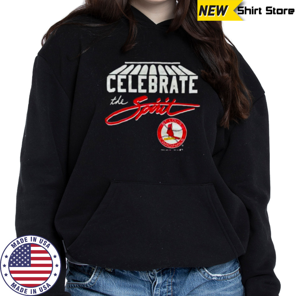 1987 St. Louis Cardinals “Celebrate The Spirit” Vintage MLB Baseball Shirt Hoodie