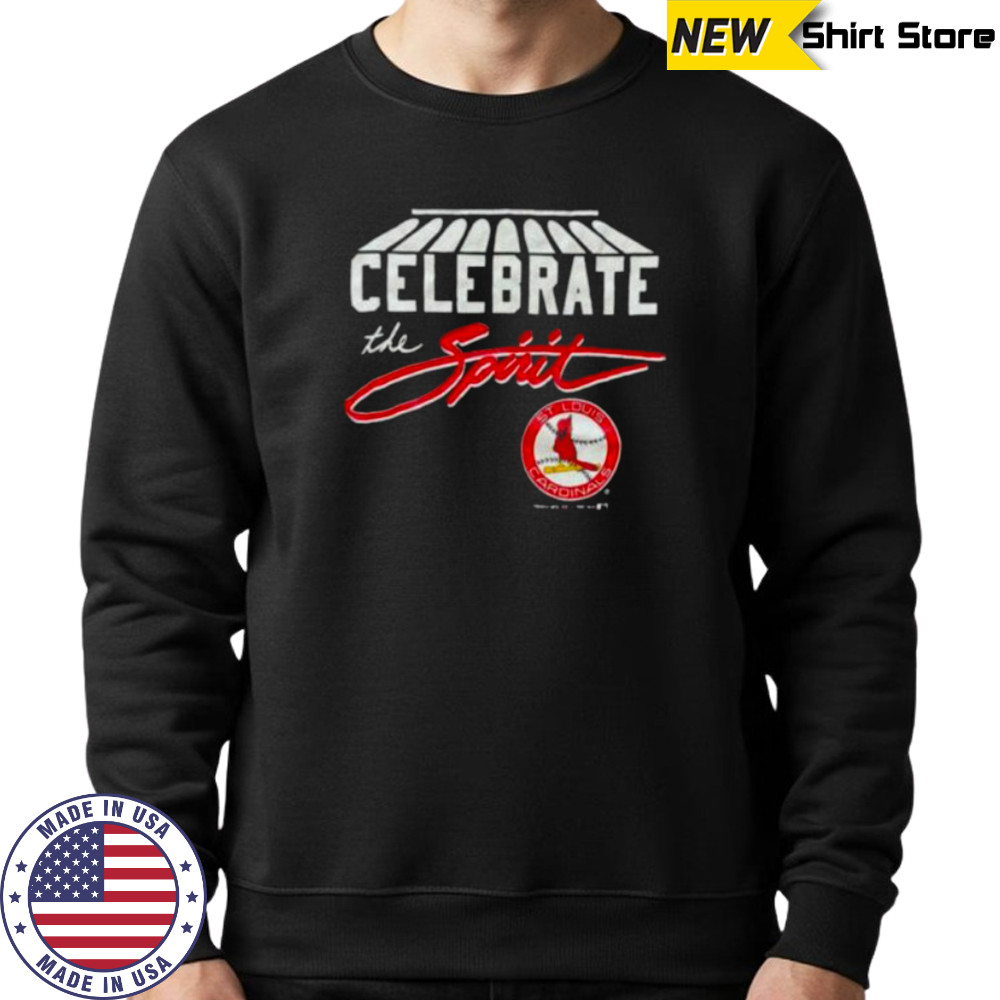 1987 St. Louis Cardinals “Celebrate The Spirit” Vintage MLB Baseball Shirt Sweatshirt