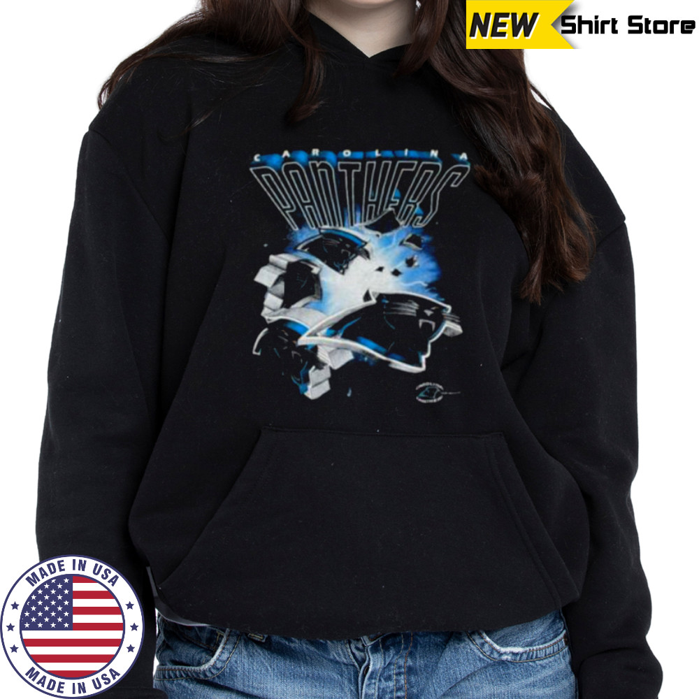1994 Carolina Panthers Multi Logo Void Vintage NFL Shirt Hoodie