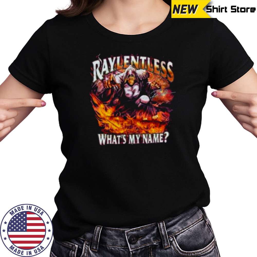 2012 Baltimore Ravens Ray Lewis “Raylentless” Vintage NFL Shirt Women's T-shirt