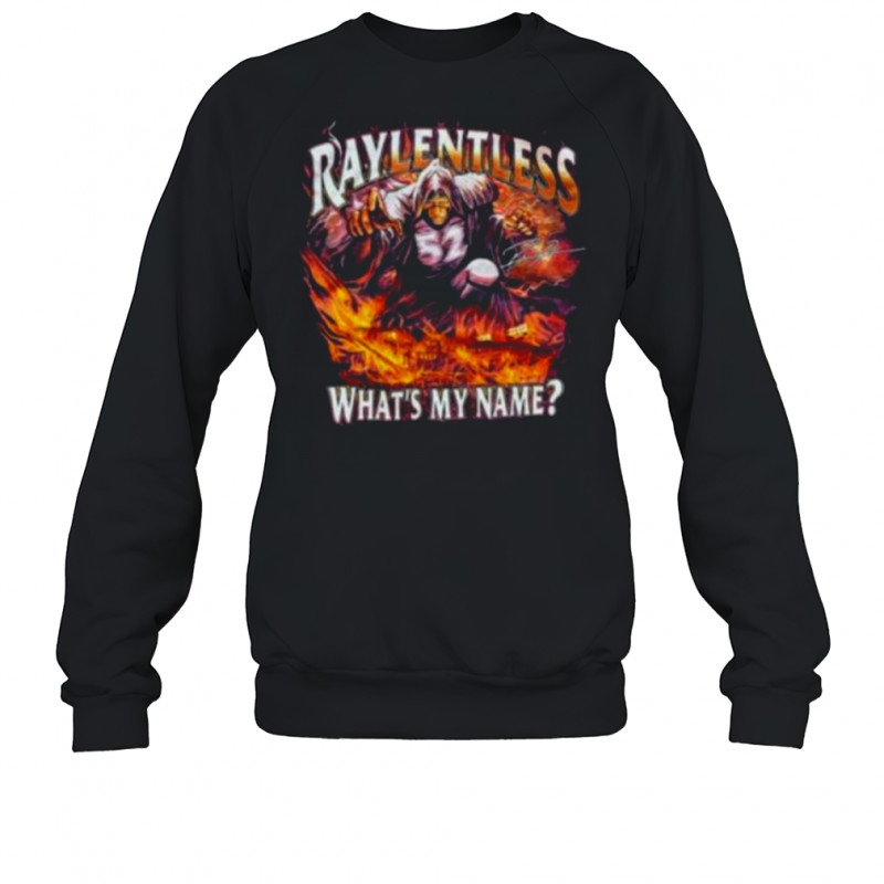 2012 Baltimore Ravens Ray Lewis “Raylentless” Vintage NFL Shirt Sweatshirt