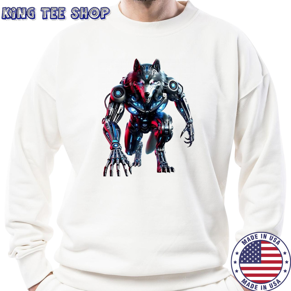 Apex Mech Wolf Robot shirt Sweatshirt