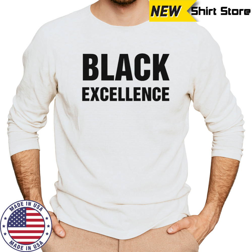 Black Excellence T-Shirt Long Sleeved
