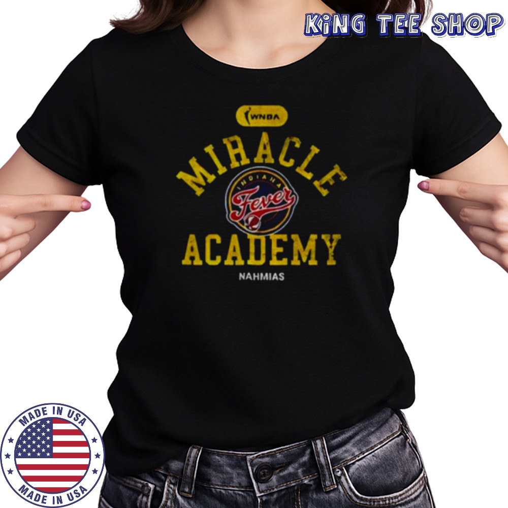 Caitlin Clark wearing Indiana Fever Miracle Academy WNBA Basketball shirt Women's T-shirt