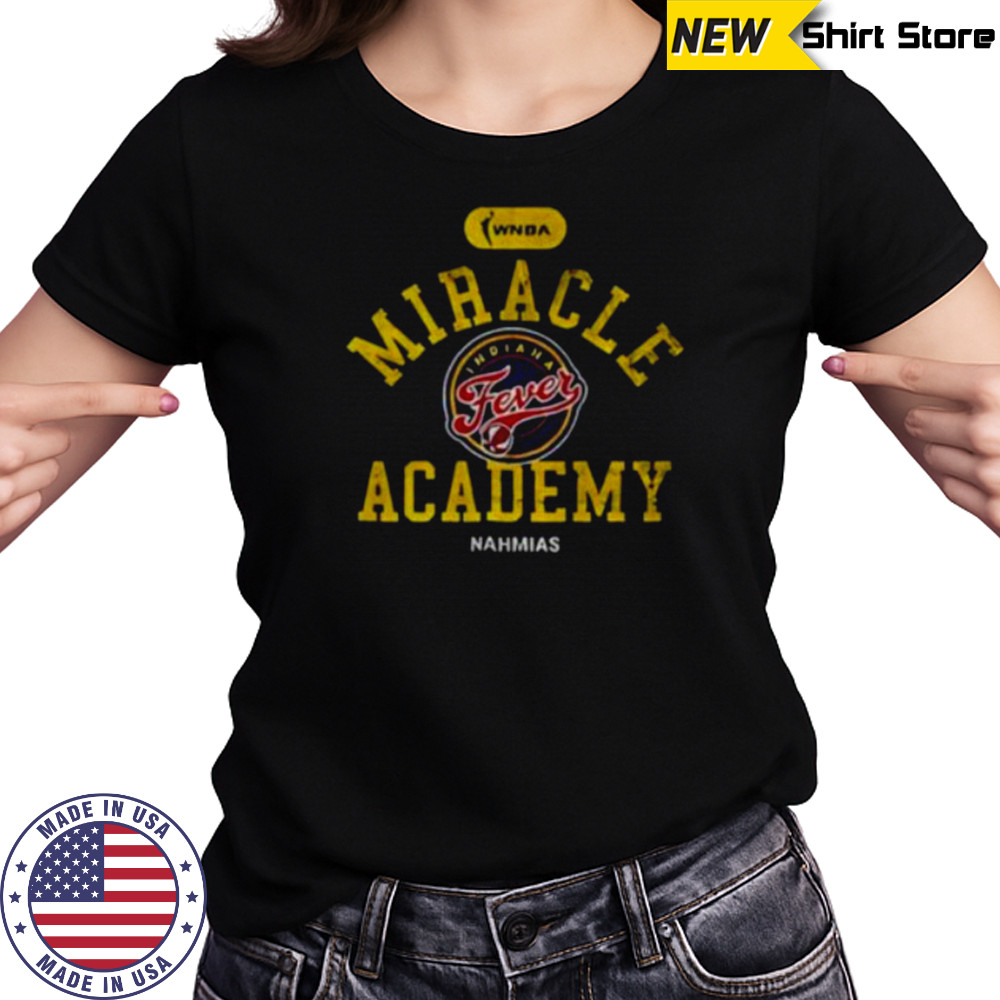 Caitlin Clark wearing Indiana Fever Miracle Academy WNBA Basketball shirt Women's T-shirt
