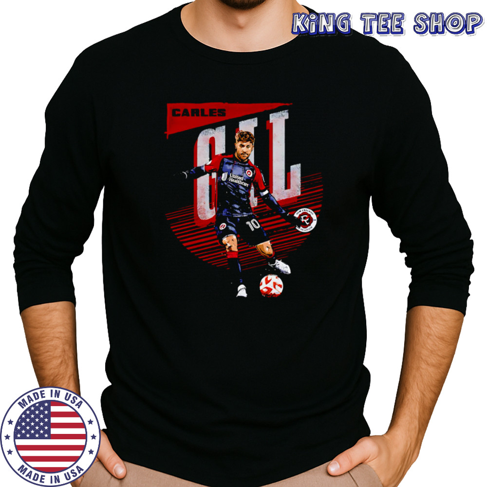Carles Gil New England Revolution Highlighter classic shirt Long Sleeved