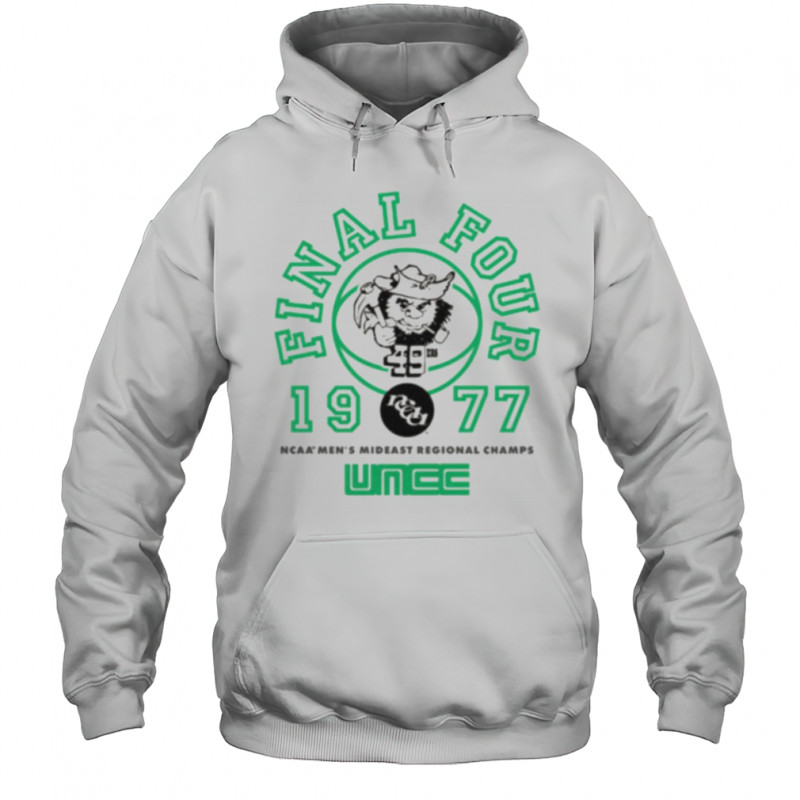 Charlotte 49ers 1977 Men’s Basketball Final Four Ringer SHirt Hoodie