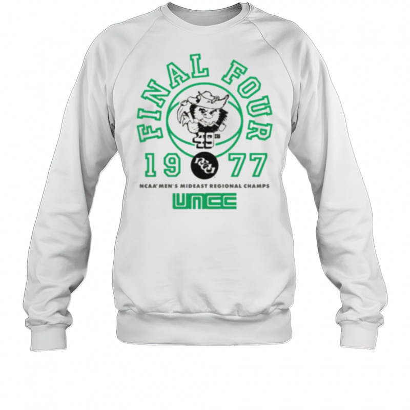 Charlotte 49ers 1977 Men’s Basketball Final Four Ringer SHirt Sweatshirt