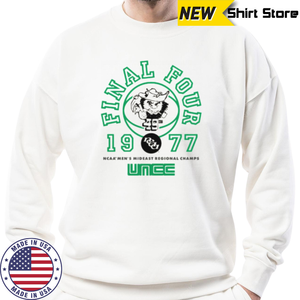 Charlotte 49ers 1977 Men’s Basketball Final Four Ringer SHirt Sweatshirt