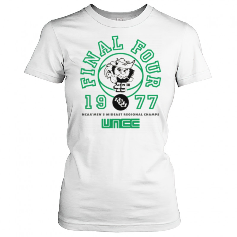 Charlotte 49ers 1977 Men’s Basketball Final Four Ringer SHirt Women's T-shirt