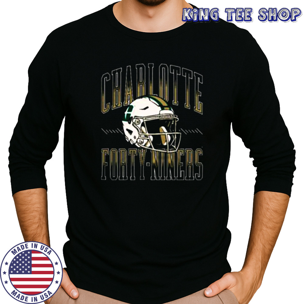 Charlotte 49ers Football Shirt Long Sleeved