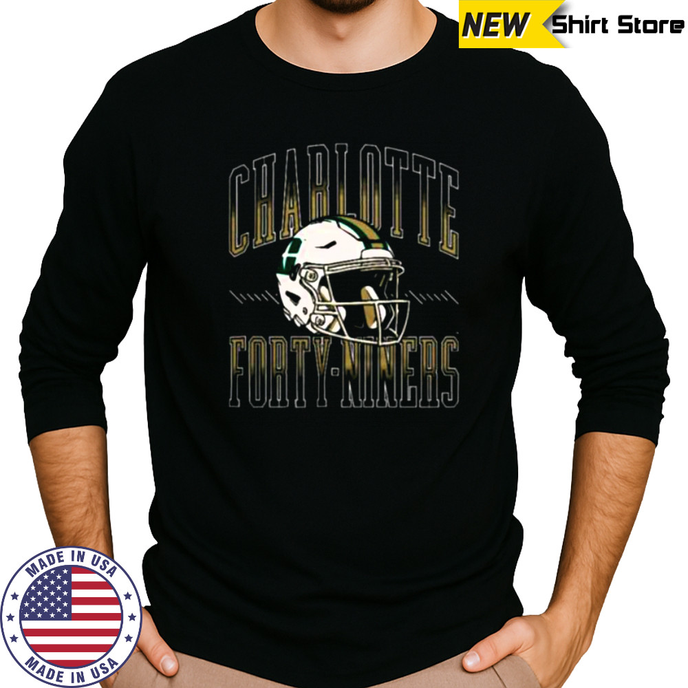 Charlotte 49ers Football Shirt Long Sleeved