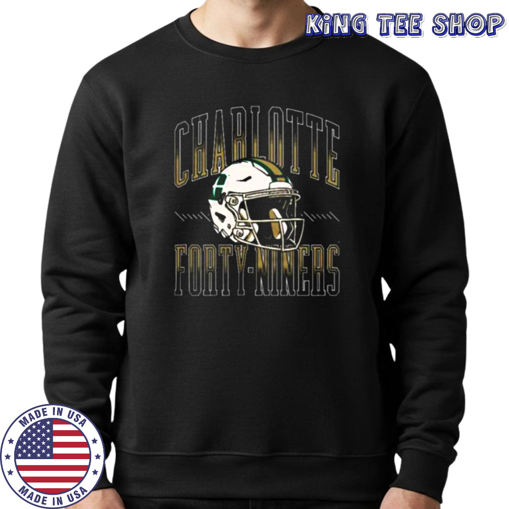 Charlotte 49ers Football Shirt Sweatshirt