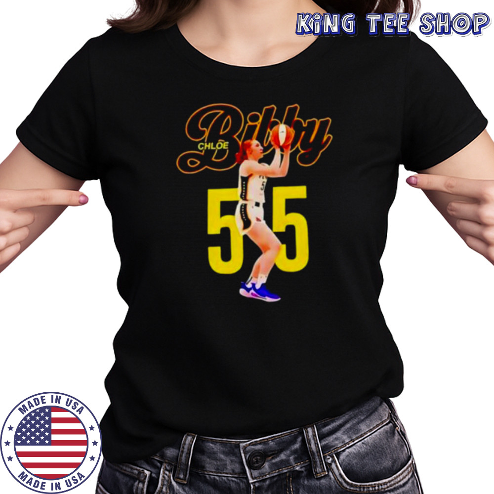 Chloe Bibby jump shot Indiana Fever WNBA shirt Women's T-shirt