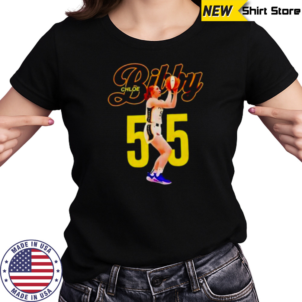 Chloe Bibby jump shot Indiana Fever WNBA shirt Women's T-shirt