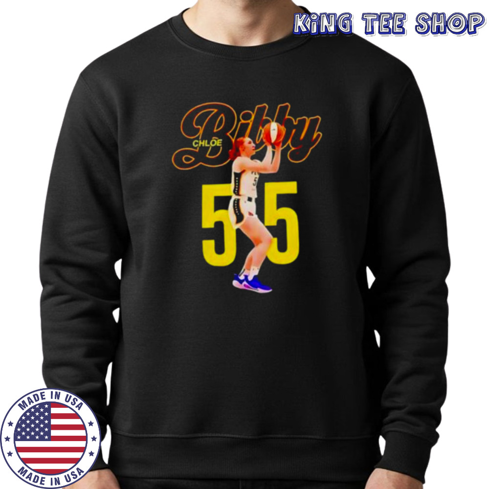 Chloe Bibby jump shot Indiana Fever WNBA shirt Sweatshirt