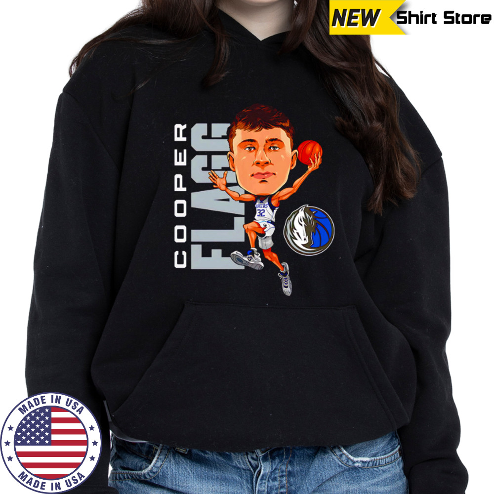 Cooper Flagg Dallas Mavericks Caricature cartoon shirt Hoodie