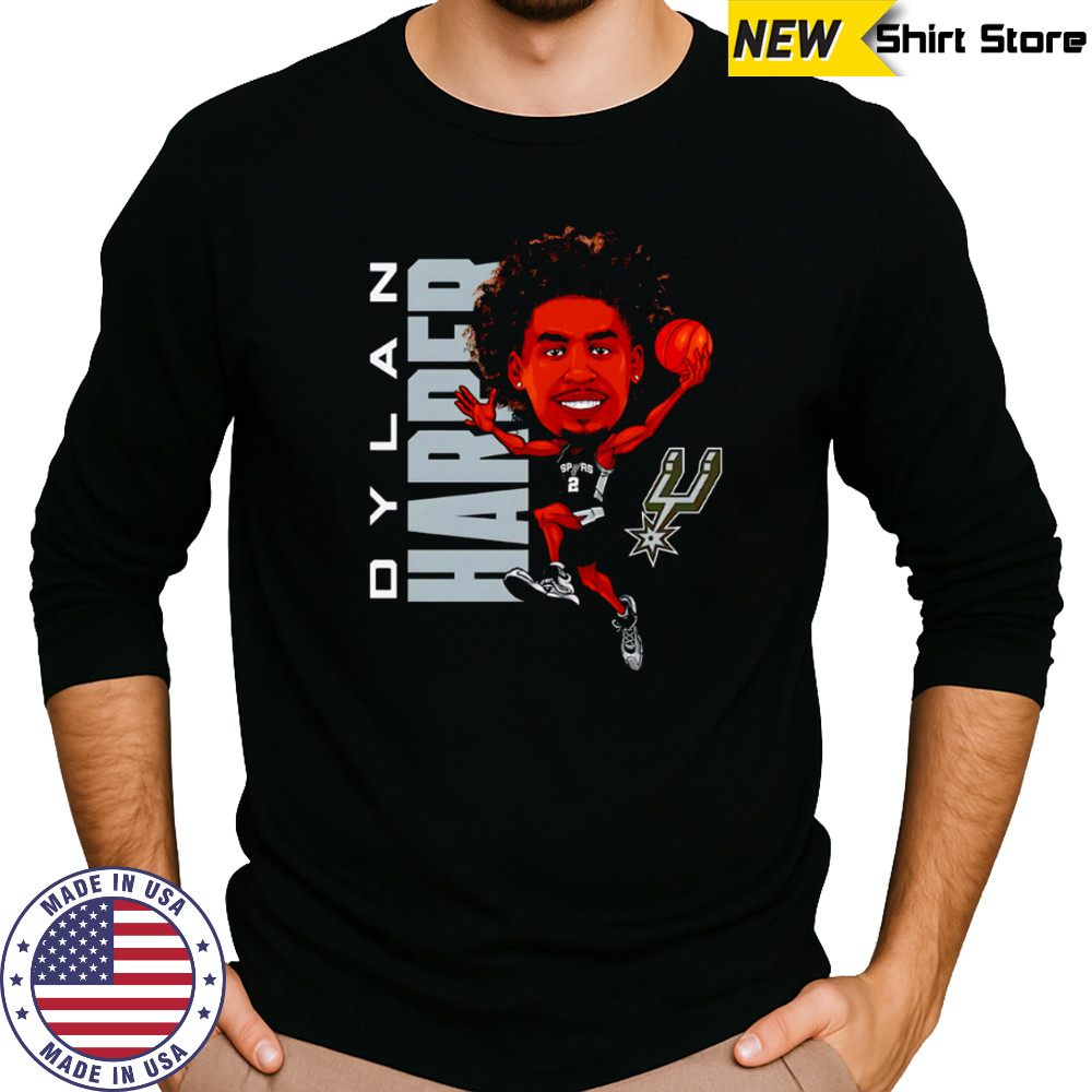Dylan Harper San Antonio Spurs Caricature cartoon shirt Long Sleeved